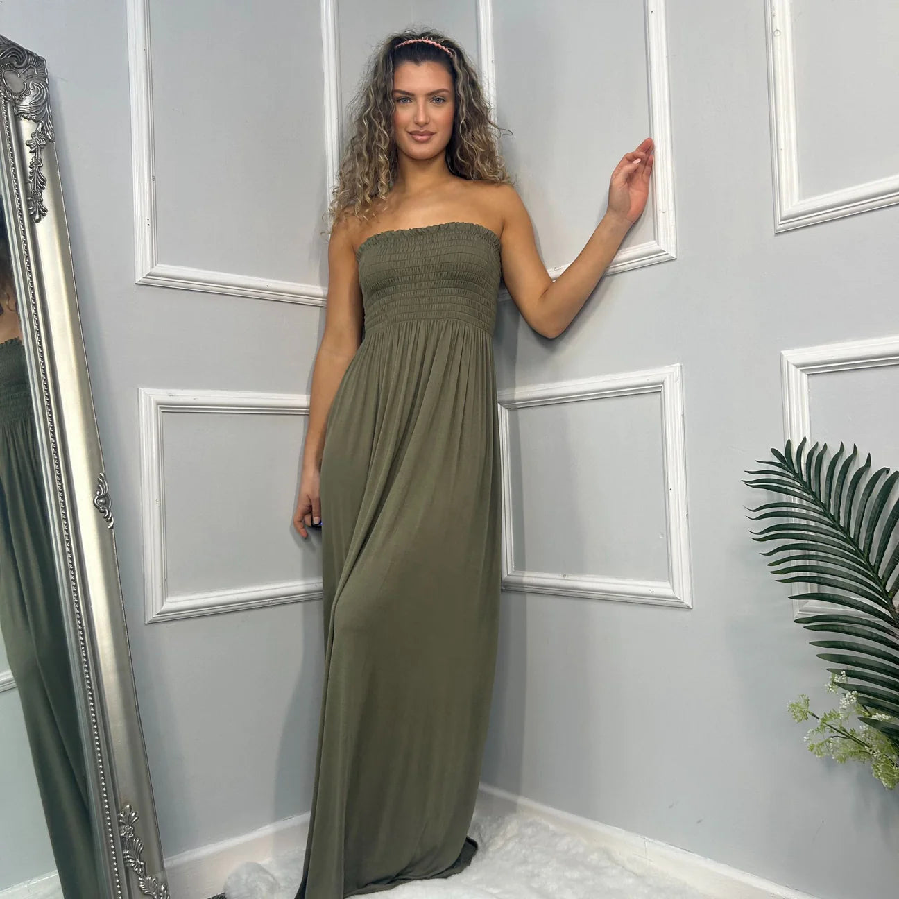 One size maxi dress