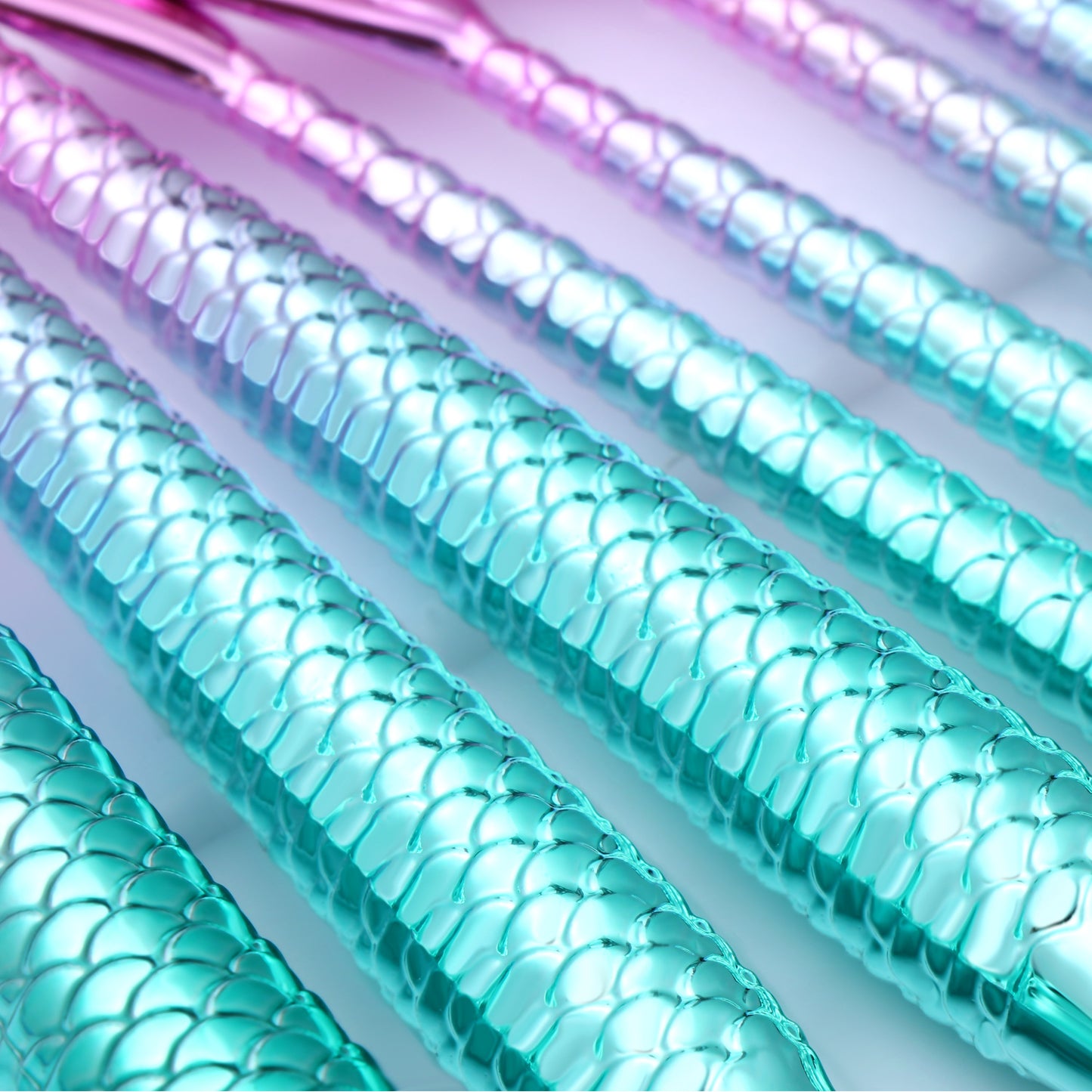 11pcs Makeup Mermaid Design Brushes