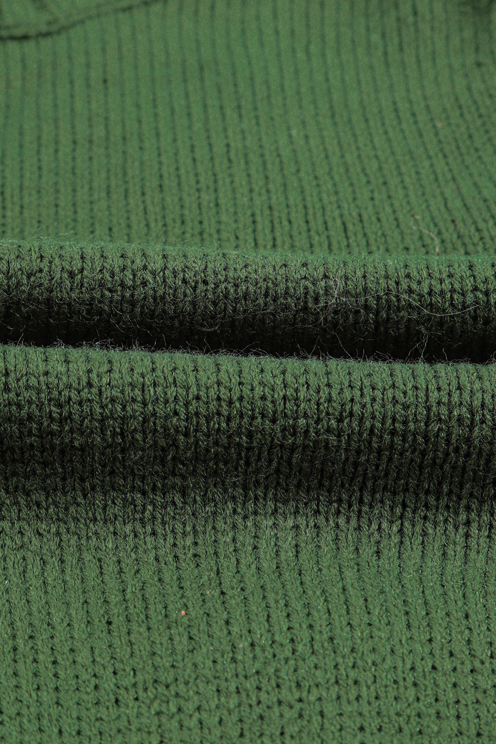 Front Pockets Buttons Textured Cardigan