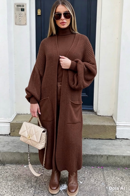 Long Knitted Cardigans
