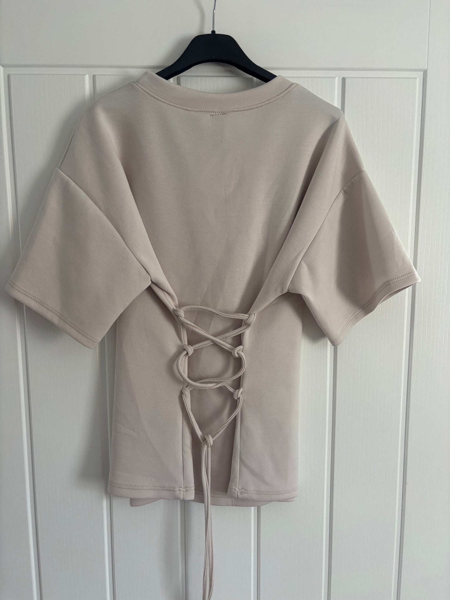 Tie Back Design T-shirt
