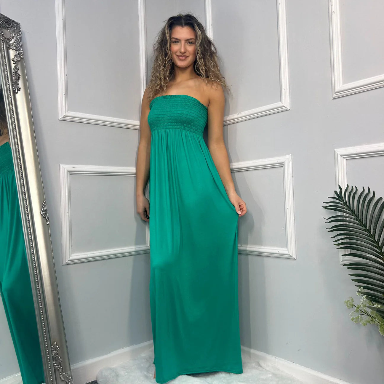 One size maxi dress