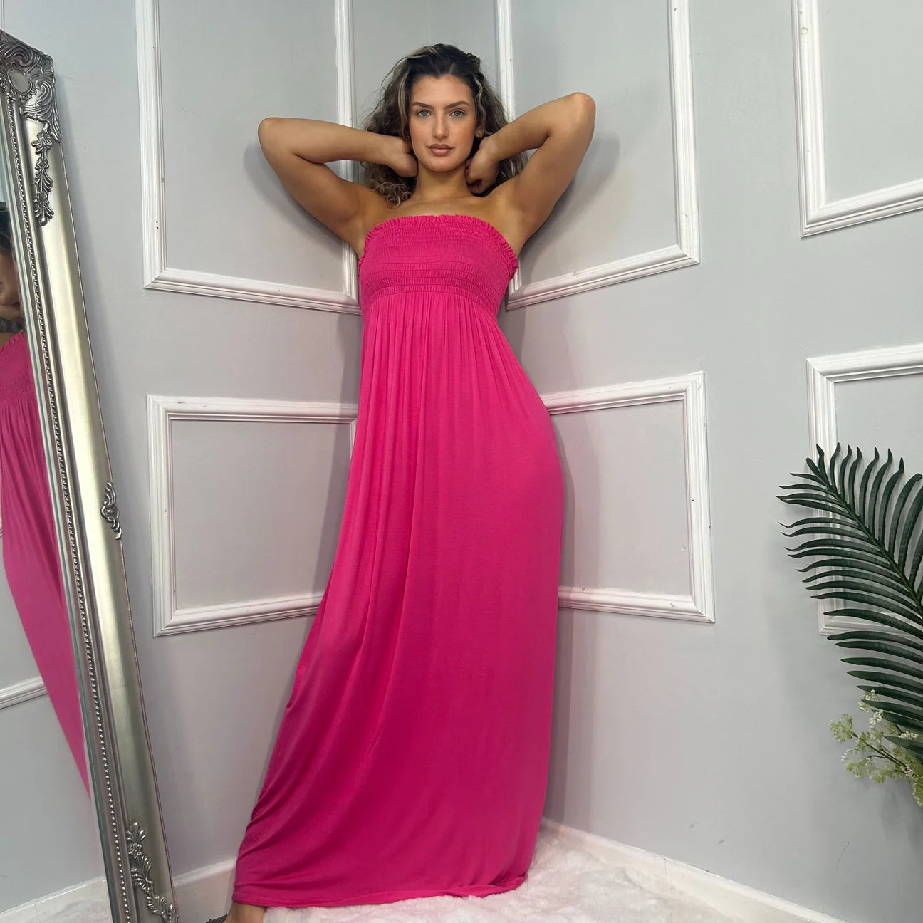 One size maxi dress
