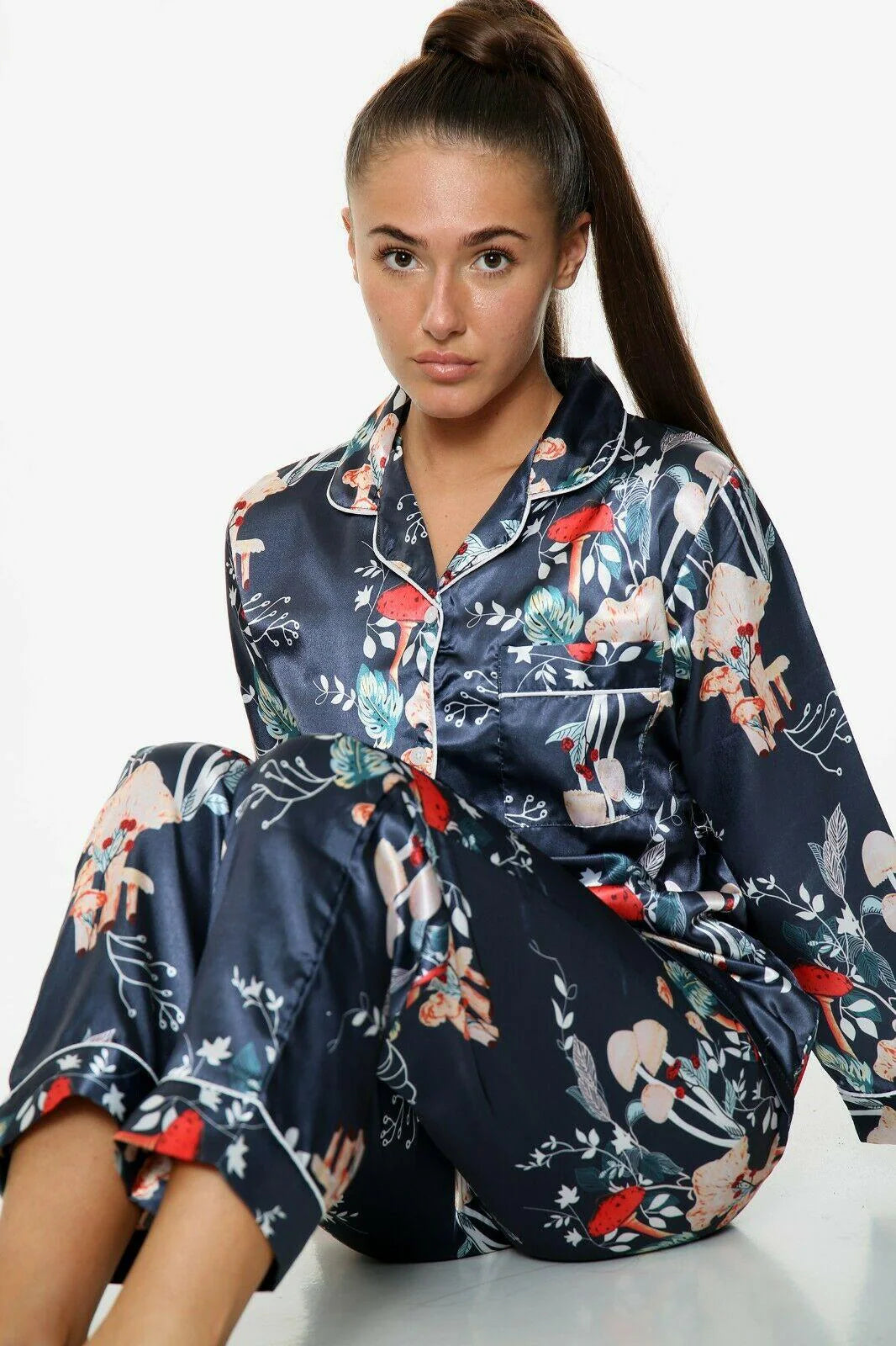 Floral printed pjs