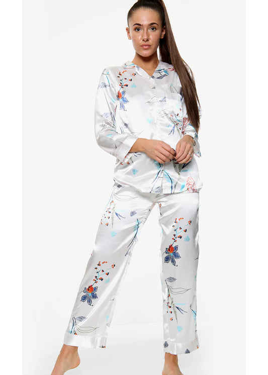 Ivory floral pjs