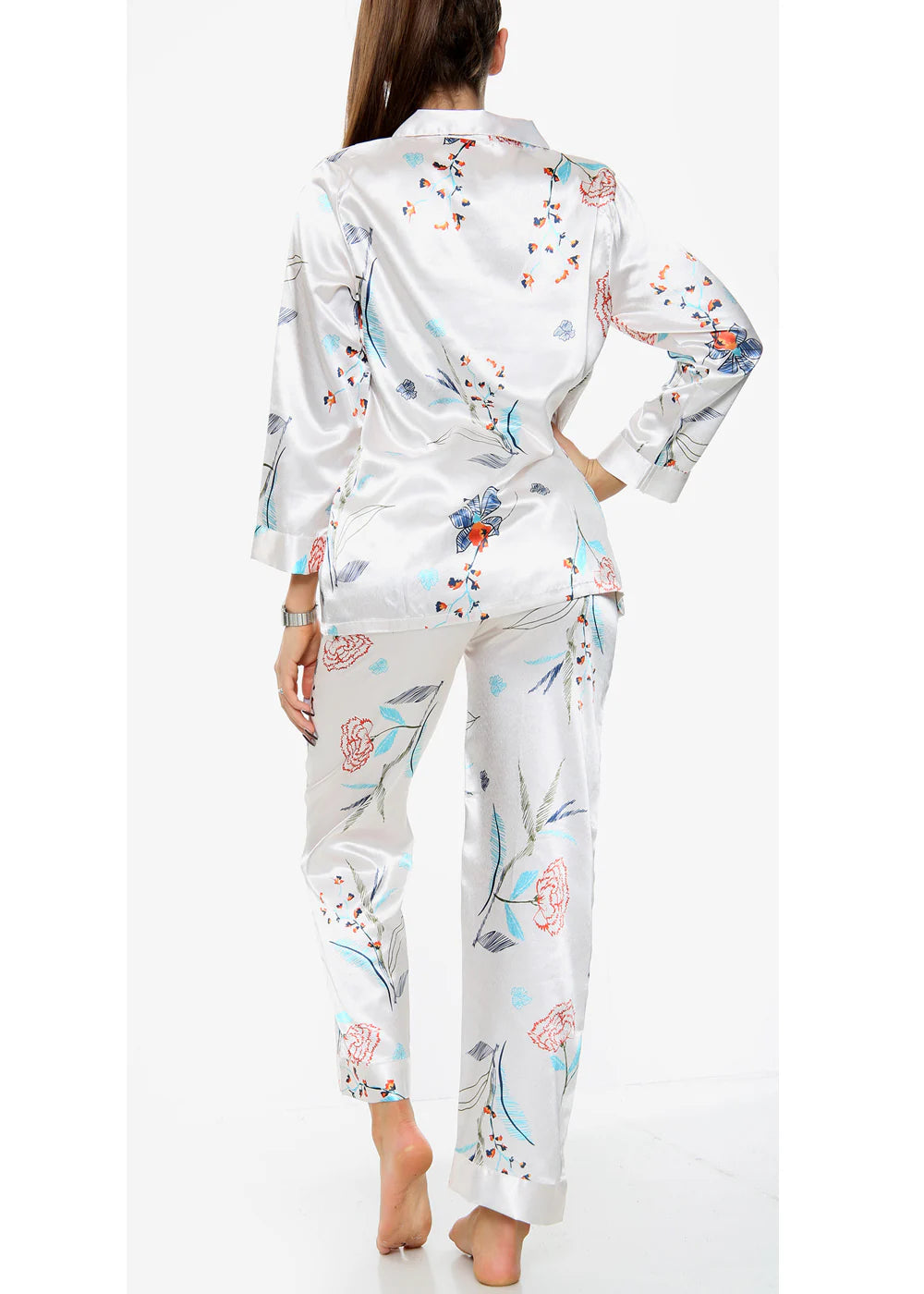 Ivory floral pjs