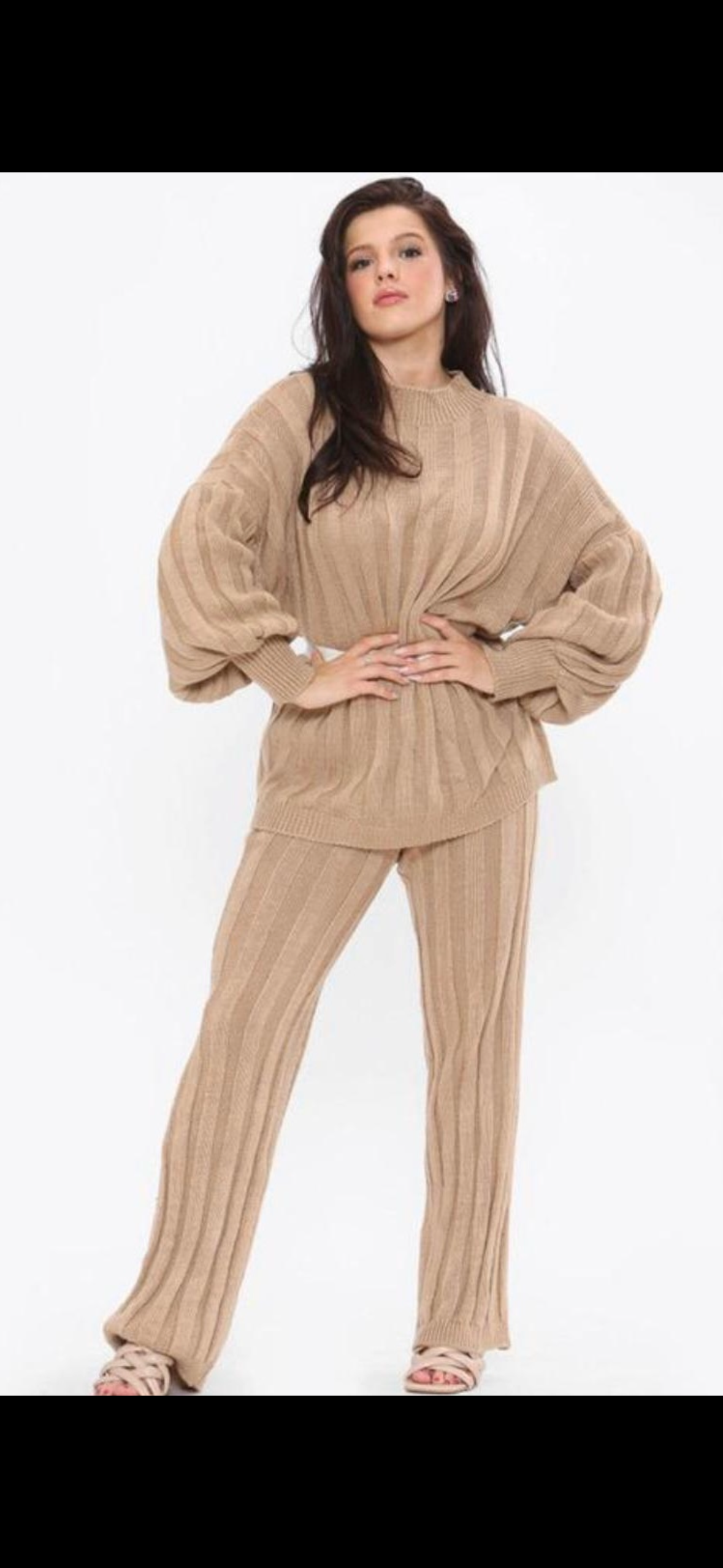 Tie waist lounge sets