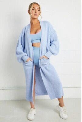 Long balloon sleeve cardigans