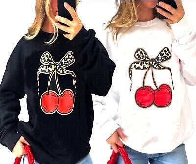 Cherry sweatshirts