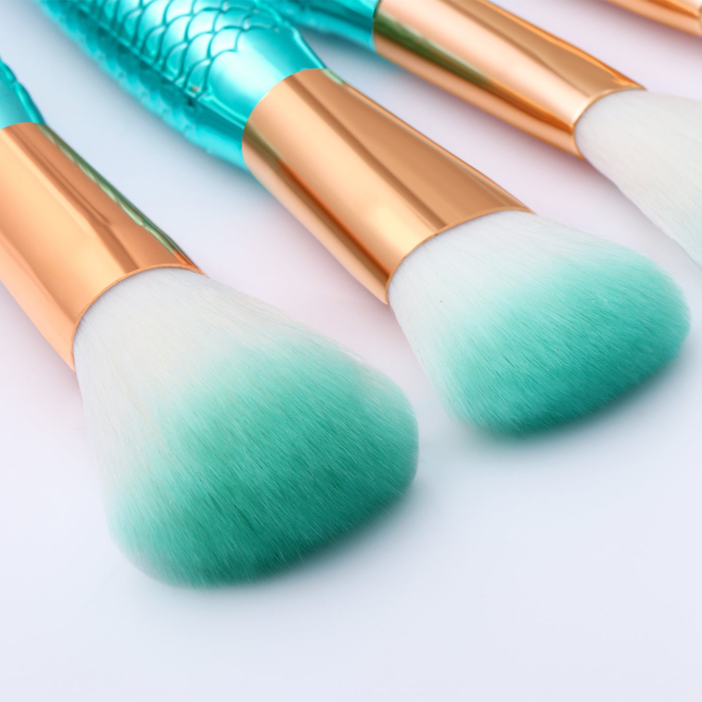 11pcs Makeup Mermaid Design Brushes