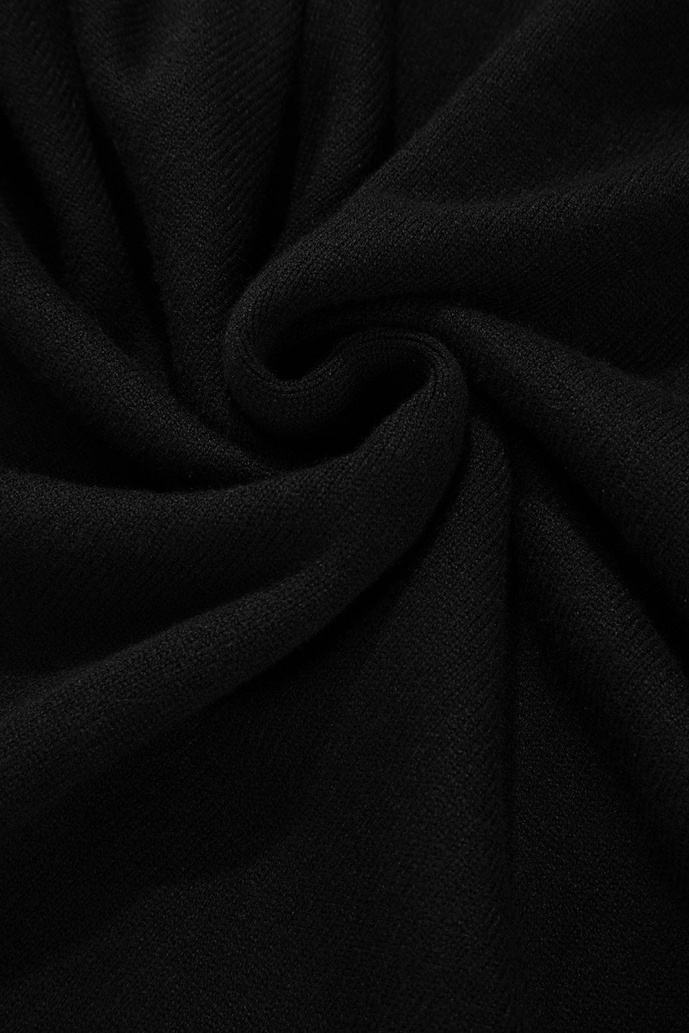 Pearled Drop Shoulder Round Neck Sweater